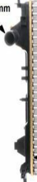 Engine Cooling Radiator Fits Fiat Croma Opel Signum Vauxhall MAHLE CR8000S