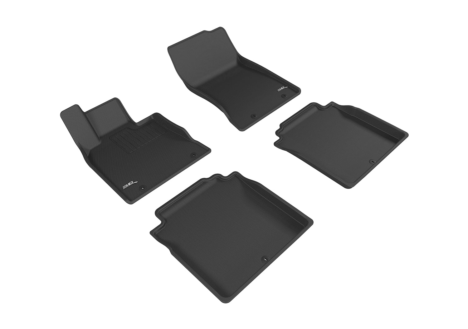 3D Maxpider L1gs00101509 Kagu R1 R2 Floor Mat For 2017-2018 Genesis G90 Rwd, Black 190204015778