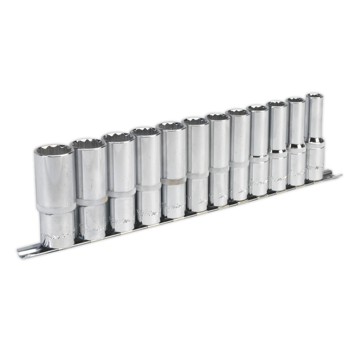 Sealey AK2685 Premier Deep Socket Set 12-Point 1/2""Sq Drive 12pc