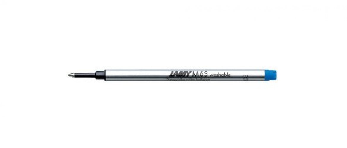 LAMY M63 Rollerball Pen Refill - Medium - Green Ink - Pack of 4
