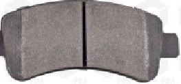 116234 FEBI BILSTEIN Brake Pad Set, disc brake for CITROËN,FIAT,PEUGEOT,RAM