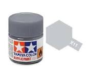 TAMIYA Acrylic Paint 10ml - X-11 Chrome Silver  - Model Kit Paint Humbrol