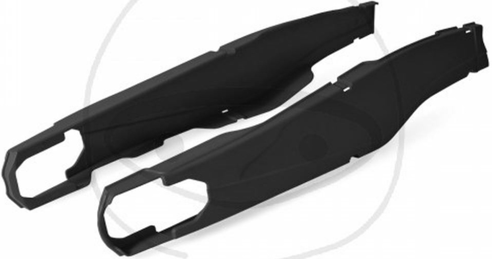 Polisport Black Swingarm Protectors Husqvarna 8456500001 For Motorcycle