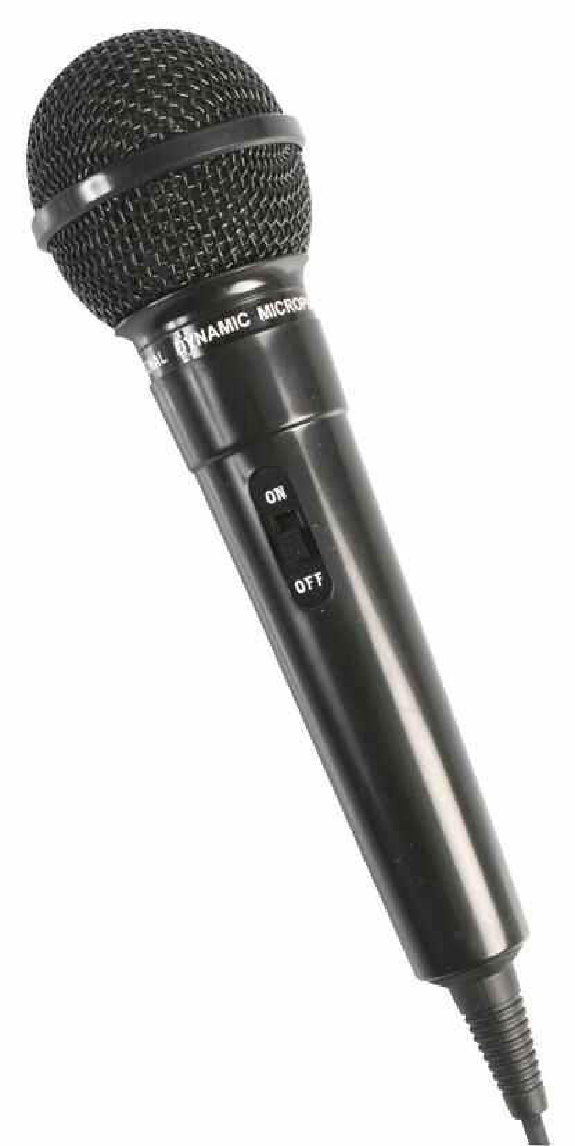 Black Dynamic Karaoke House Party Microphone Disco DJ Vocal Handheld PA Mic