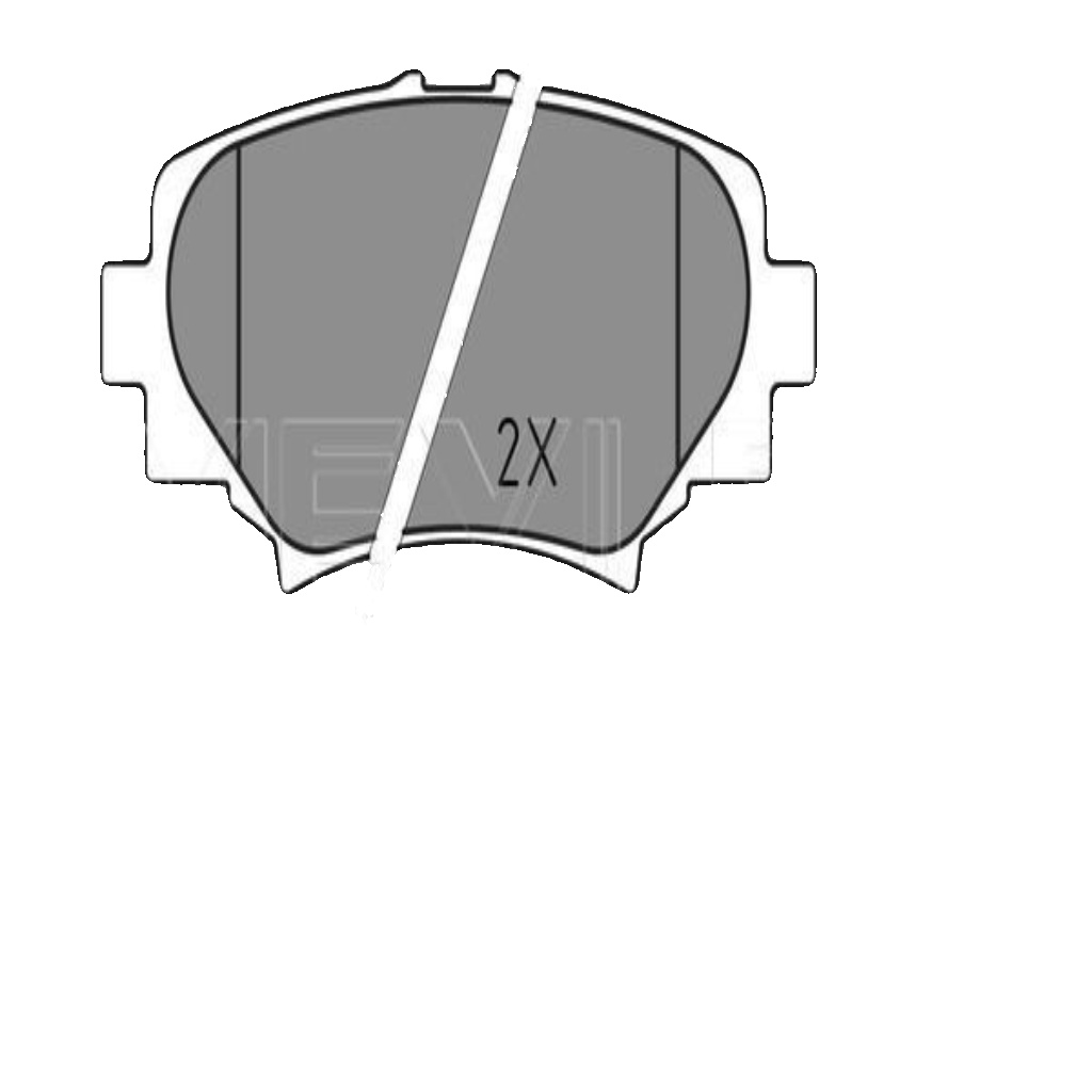 Rear MEYLE GERMANY 025 258 7814 Brake Pad Set, disc brake for MAZDA
