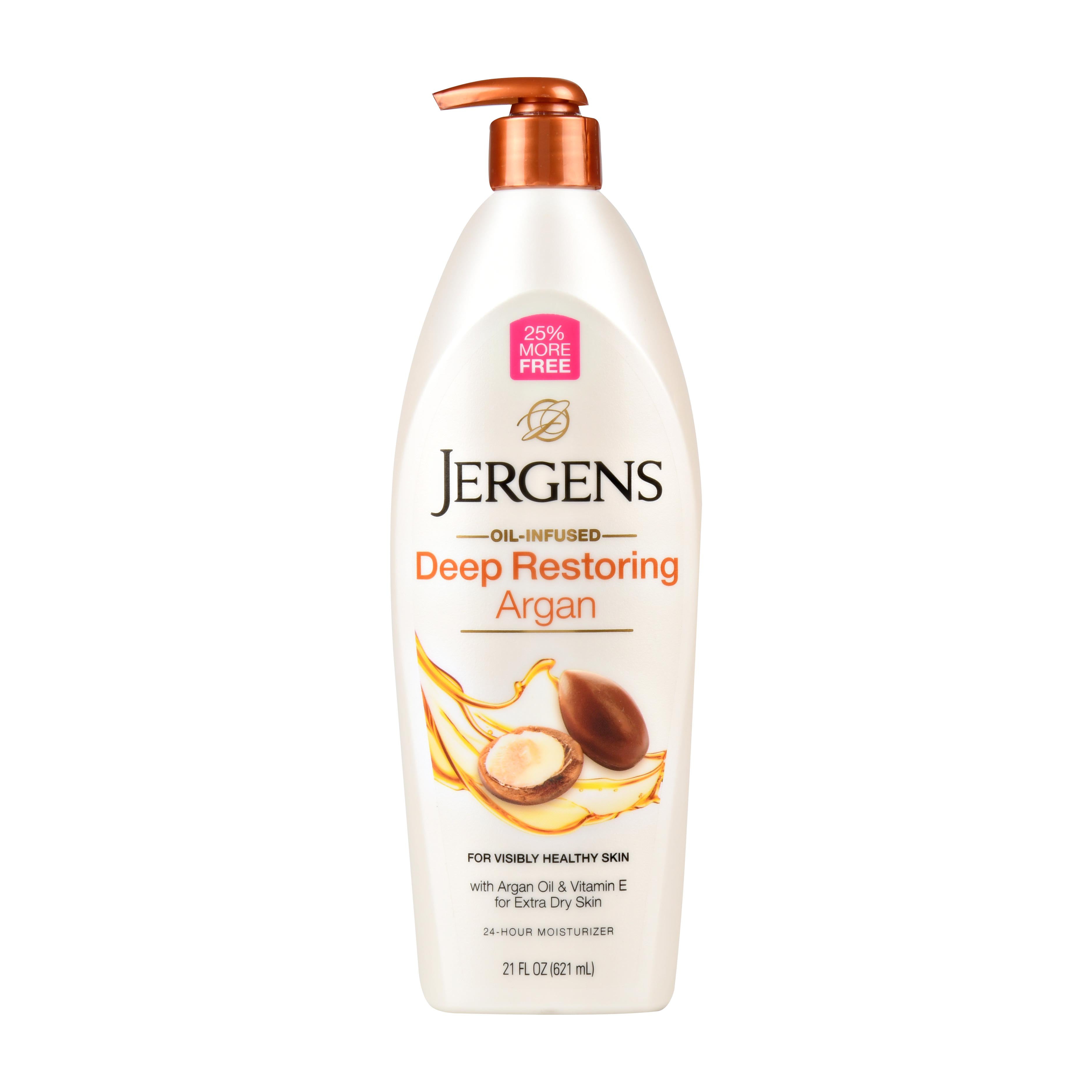 Jergens oil Infused Deep Restoring Argan Moisturiser 16.8 fl.oz (496ml)