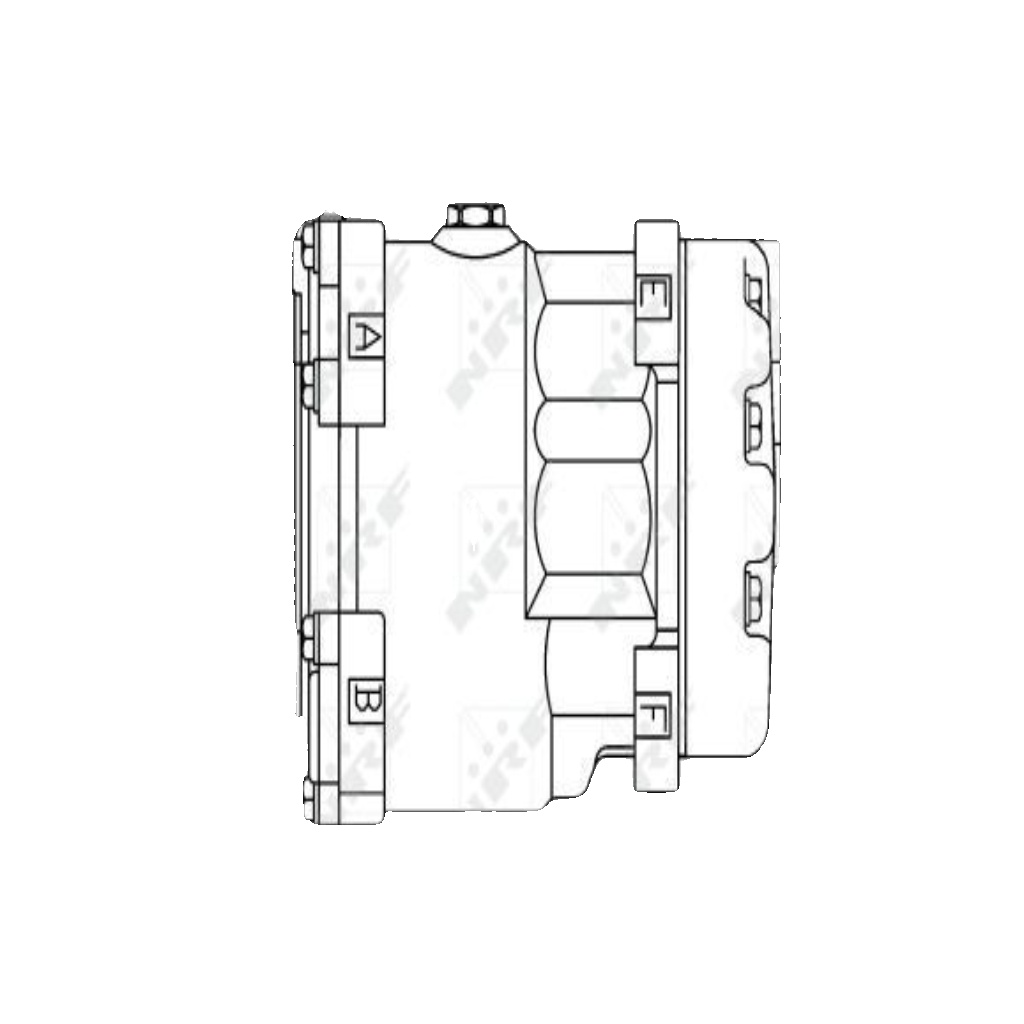 NRF 32711 Compressor, air conditioning for RENAULT,RENAULT TRUCKS