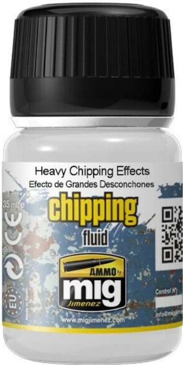 Ammo HEAVY CHIPPING EFFECTS 35ml create chip surface wear Mig Jimenez Mig2011