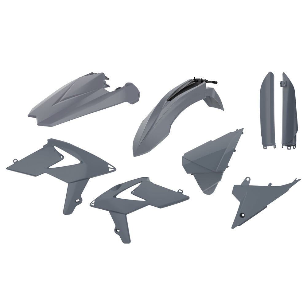 Free Shipping Polisport Gray-Beta RR 2T/4T Plastics Kit For Motorcycle Parts