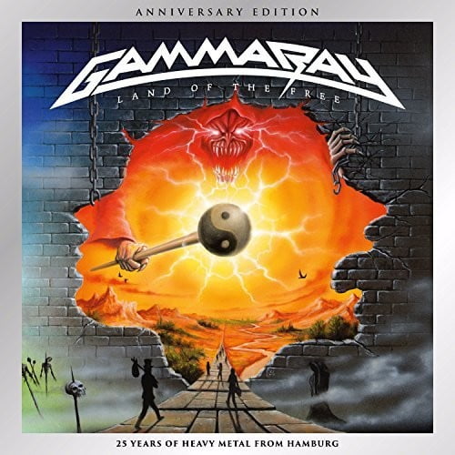 GAMMA RAY  - LAND OF THE FREE ANNIVERSARY EDITION - CD ALBUM BRAND NEW & SEALED