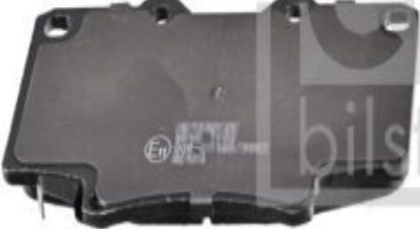 Front FEBI BILSTEIN 170876 Brake Pad Set, disc brake for TOYOTA