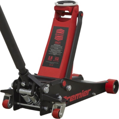 Sealey 2501LE Trolley Jack 2.5 Tonne Low Entry Rocket Lift Car Garage Workshop