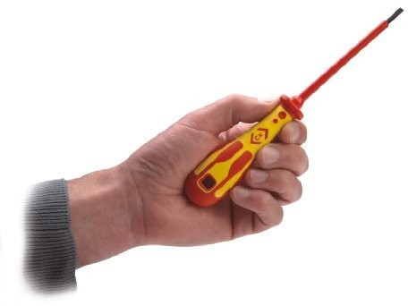 CK Tools T49142-2 - Dextro VDE Insulated Phillips Screwdriver PH2 - PH2X100