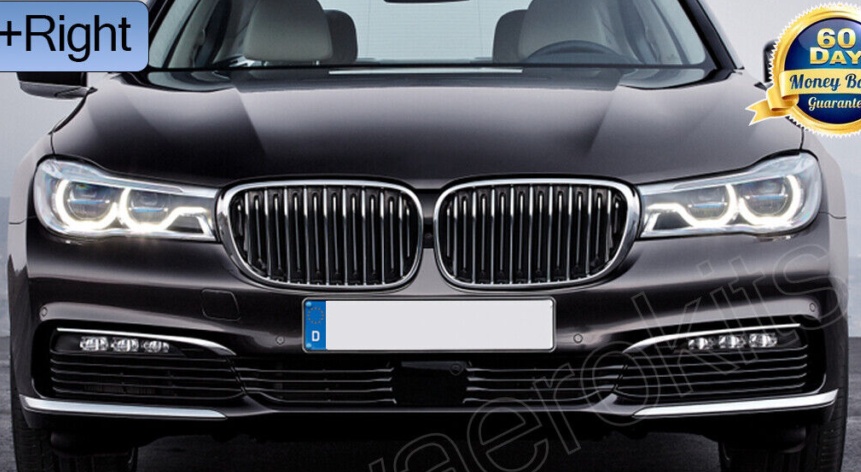 1Pair Headlight Lens Cover Headlamp Shell For BMW 7 Series G11 G12 15-19 Pre-LCI