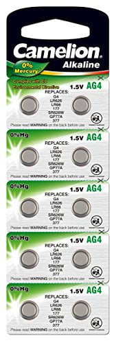 10 Knopfzellen AG 4 / LR 66 / LR 626 / 377 / 177 - Bild 6