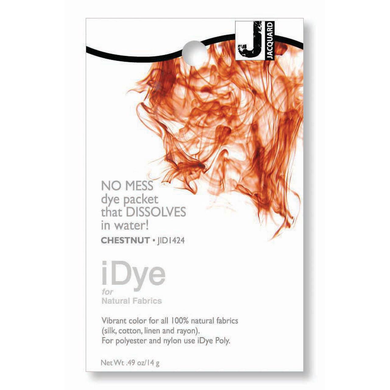 Chestnut Jacquard iDye Natural Fabric Dye - Silk - Cotton - Rayon