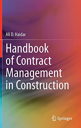 Handbook of Contract Management in Construction - 9783030722647