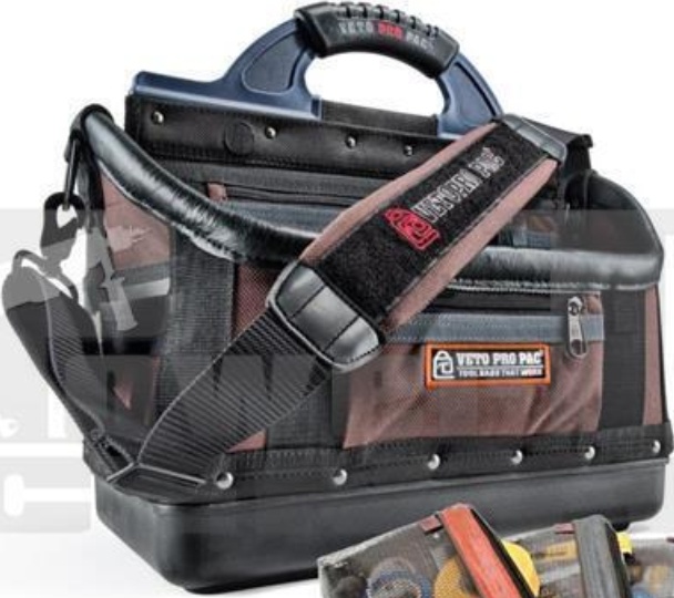 Veto Pro Pac Contractor Open OT-XL Tool Carry Bag & Clip On Belt Pouch TP4