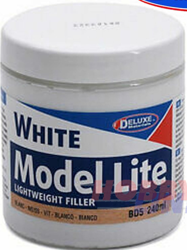 MODEL LITE White 240ml light filler wood foam fibreglass BD5 Deluxe Materials