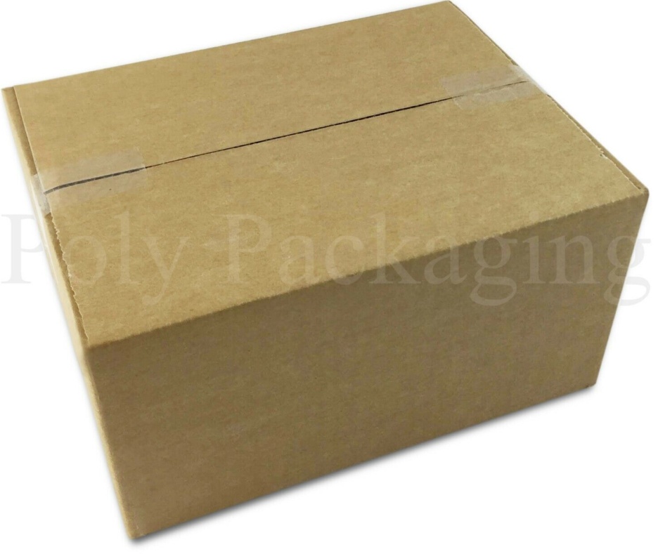 50 x 8x6x4"" SINGLE WALL Cardboard Boxes(203x152x102mm) Royal Mail Postage Box