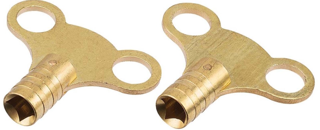 Draper 43799 Brass Radiator Key
