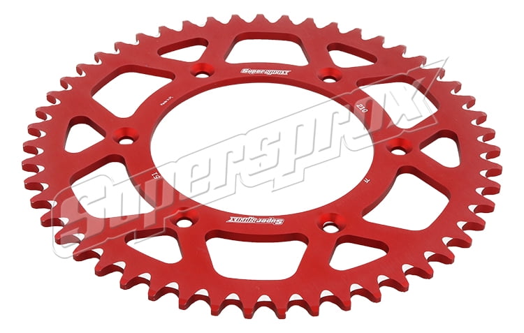 Free Shipping Supersprox Red Aluminum 51 D Crown For Motorcycle Parts