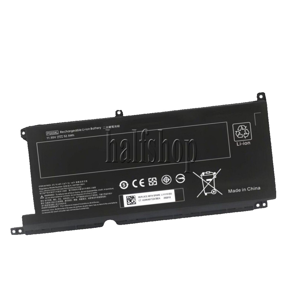 PG03XL Battery for HP Pavilion Gaming 15-DK L48430-AC1 L48495-005 L48430-2C2