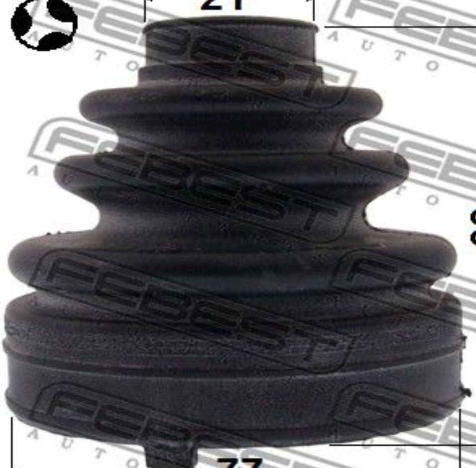 2x ✅Fits FEBEST 0815-FORMTT INTERIOR CONSTANT VELOCITY JOINT COVERTS ⭐UK Seller⭐