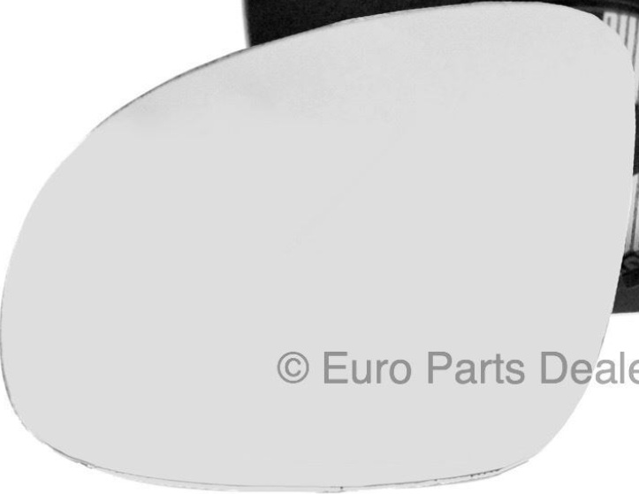 Wing mirror glass for Skoda Yeti 09-17 Left Passenger side Electric