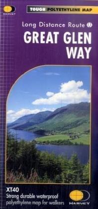 Great Glen Way Harvey National Trail Map  Fort William to Inverness