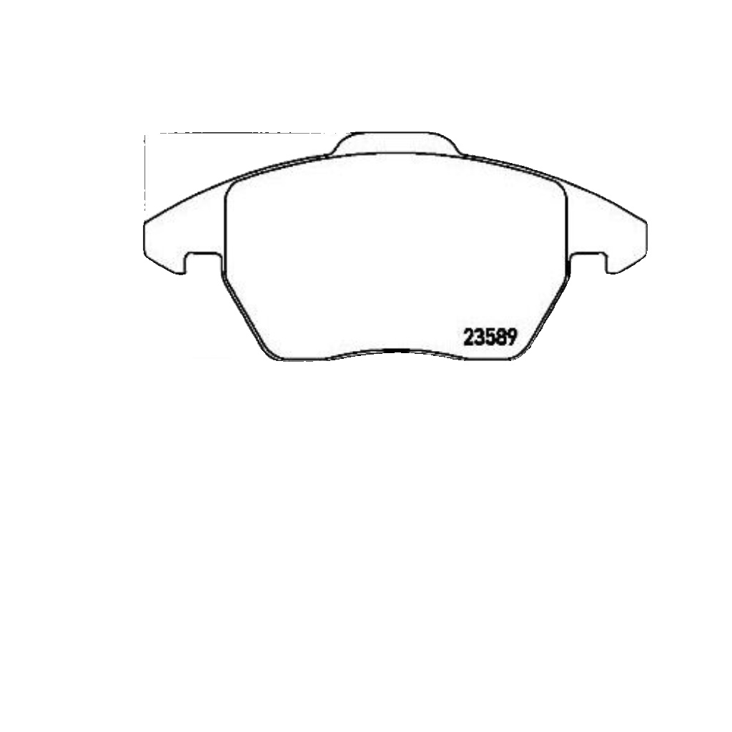 BREMBO Brake Pad Set With Piston Clip P61076 Front Axle - OE Equivalent