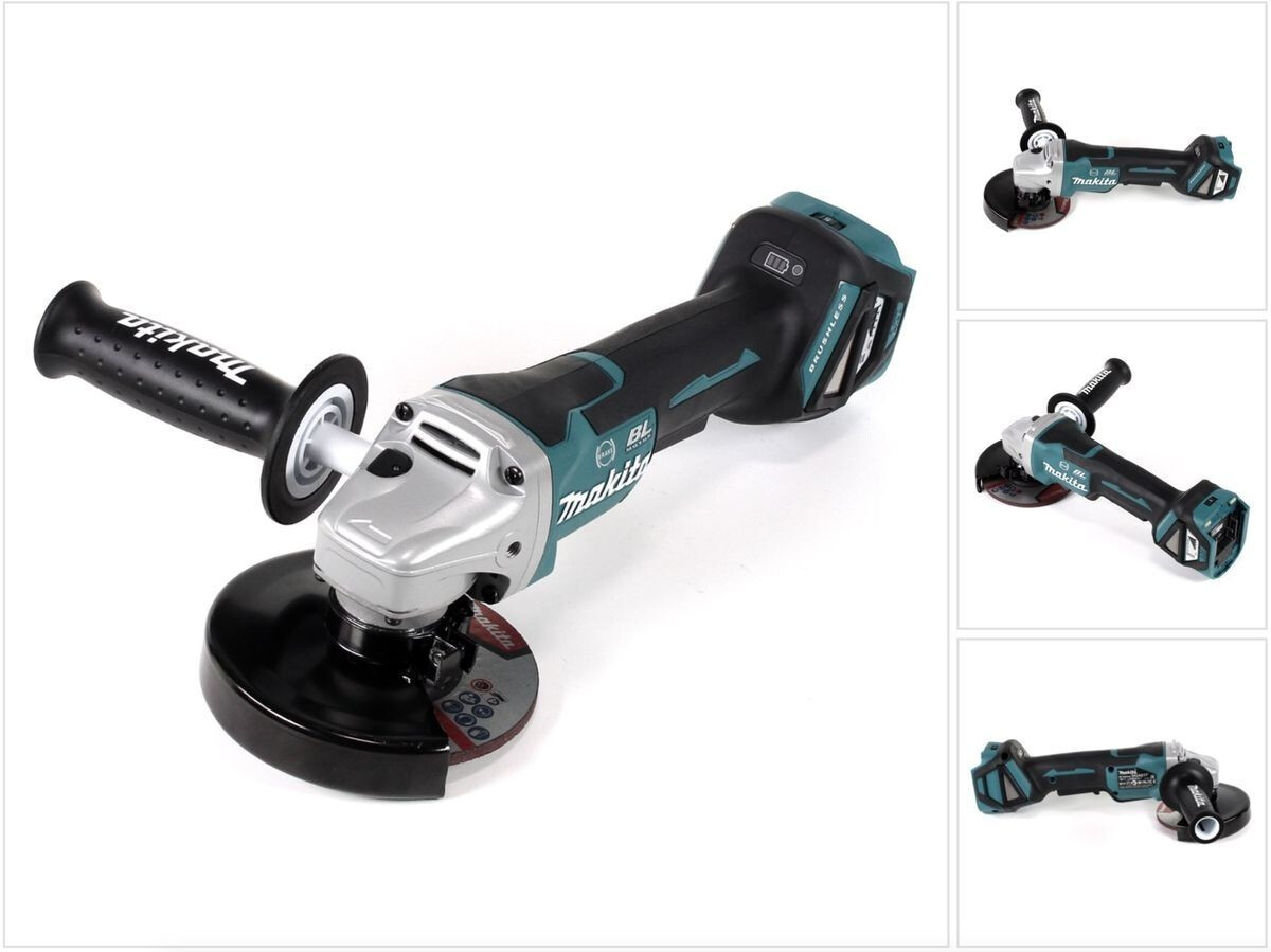 Makita DGA517Z Angle Grinder 18v Body Only 125mm Paddle Switch