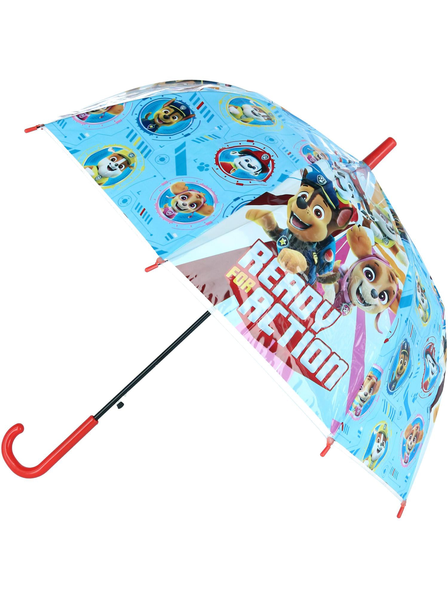 Paw Patrol Umbrella,Automatic Umbrella,Transparent Umbrella,Official Licensed
