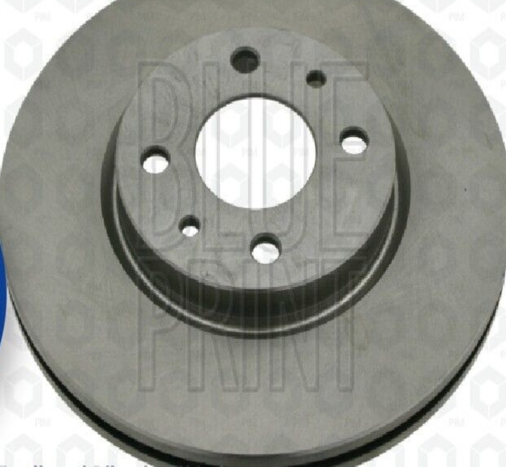 Blueprint ADL144306 Brake Disc Front Fits Alfa Romeo 145 Chrysler Fiat Lancia