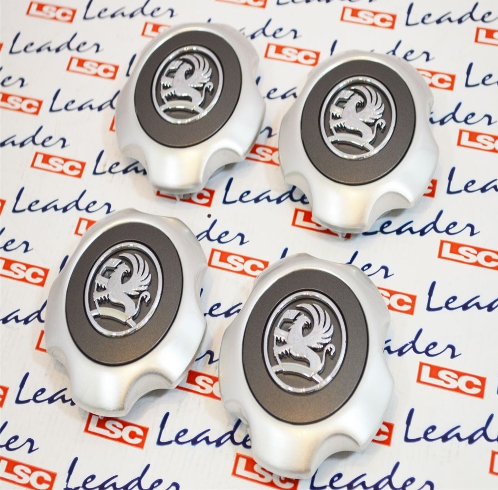 4 x Alloy Wheel Centre Caps Vauxhall Zafira B Mk2 05 to 12 13153235 GENUINE New