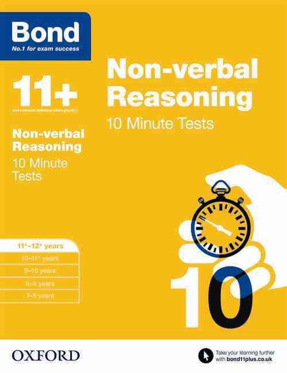 Bond 11+: Non-verbal Reasoning: 10 Minute Tests: 11+-12+ years By Alison Primro - Image 8