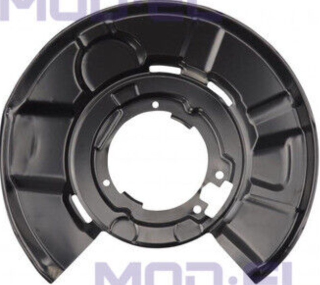 Front Left METZGER 6115277 Splash Guard, brake disc for NISSAN,RENAULT
