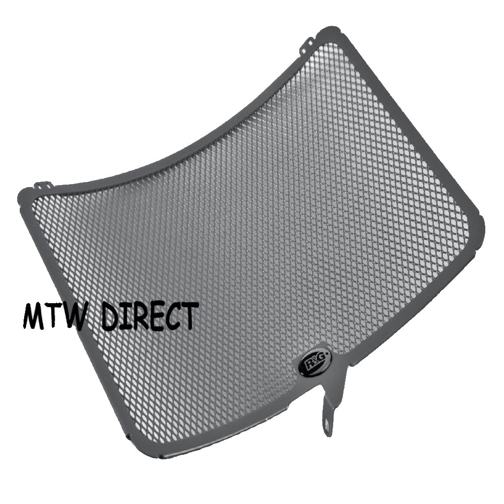 Yamaha YZF R1 2009-2014 R&G RACING titanium finish radiator guard cover grille