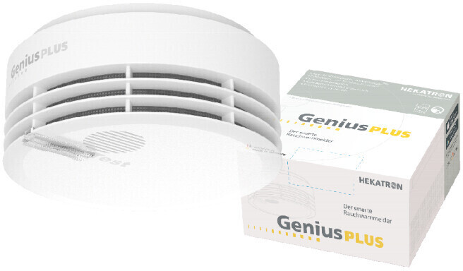 HEKATRON Genius Plus Rauchmelder - Weiß - 1 St. - Image 4