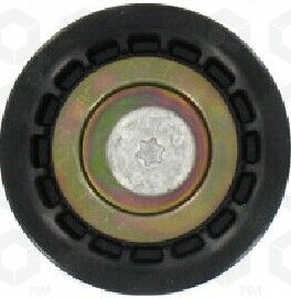 Upper Left SKF-OE VKM 34031 Deflection/Guide Pulley, V-ribbed belt for FORD,JAGU