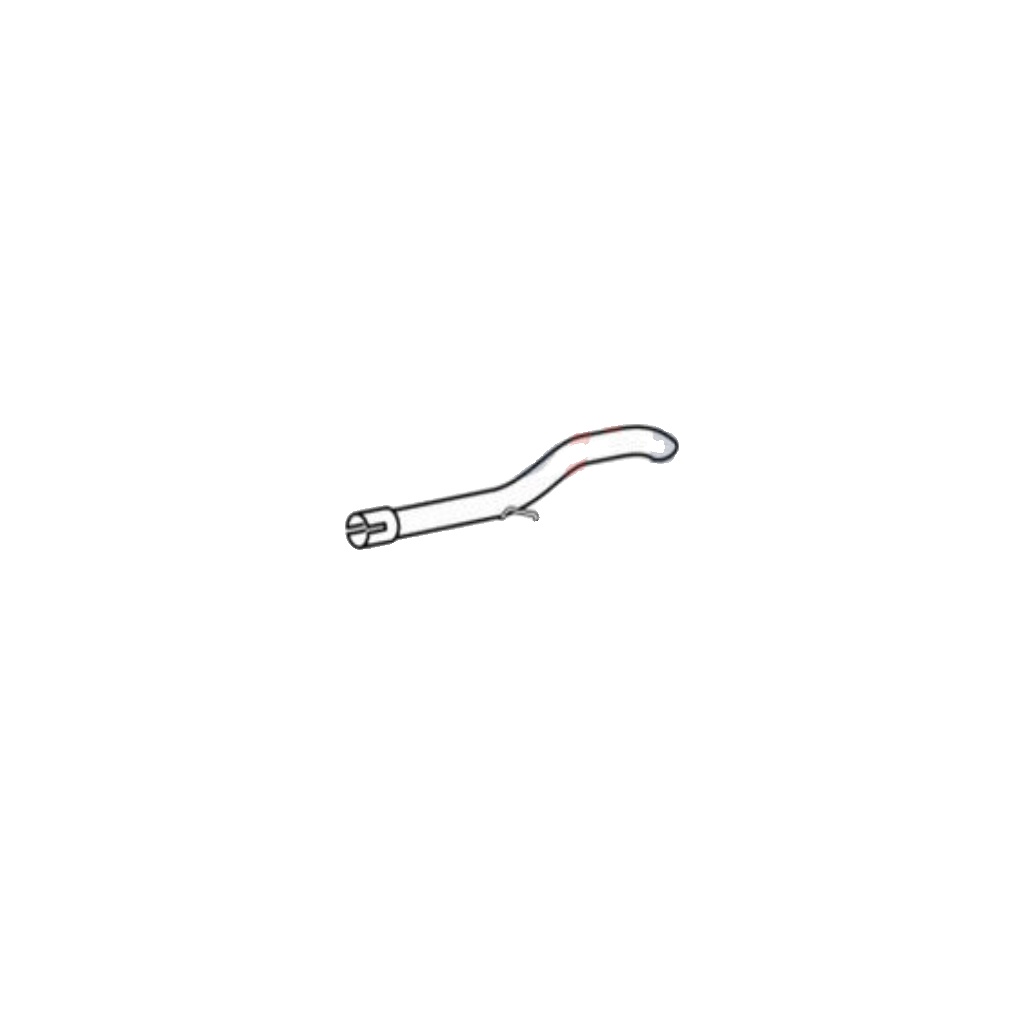 Exhaust Tail Pipe fits PEUGEOT BIPPER 1.3D 10 to 16 EuroFlo Quality Guaranteed