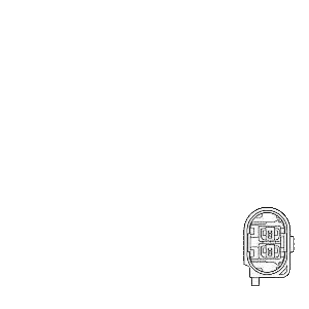 TS30173 DELPHI SENSOR, EXHAUST GAS TEMPERATURE FOR VW