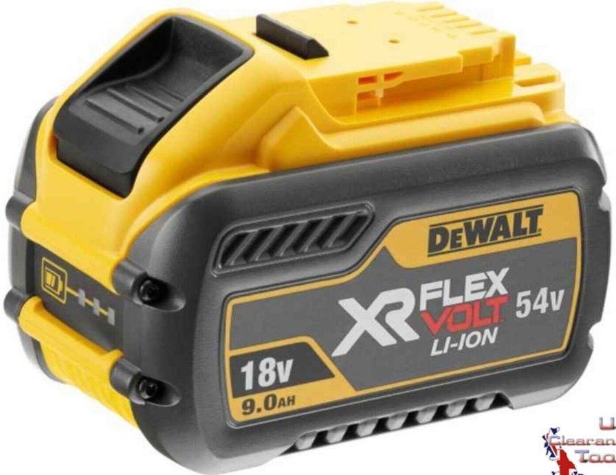 Dewalt DCB547 18V/54V Li-Ion XR Flexvolt 9.0Ah Convertible Battery pack of 2