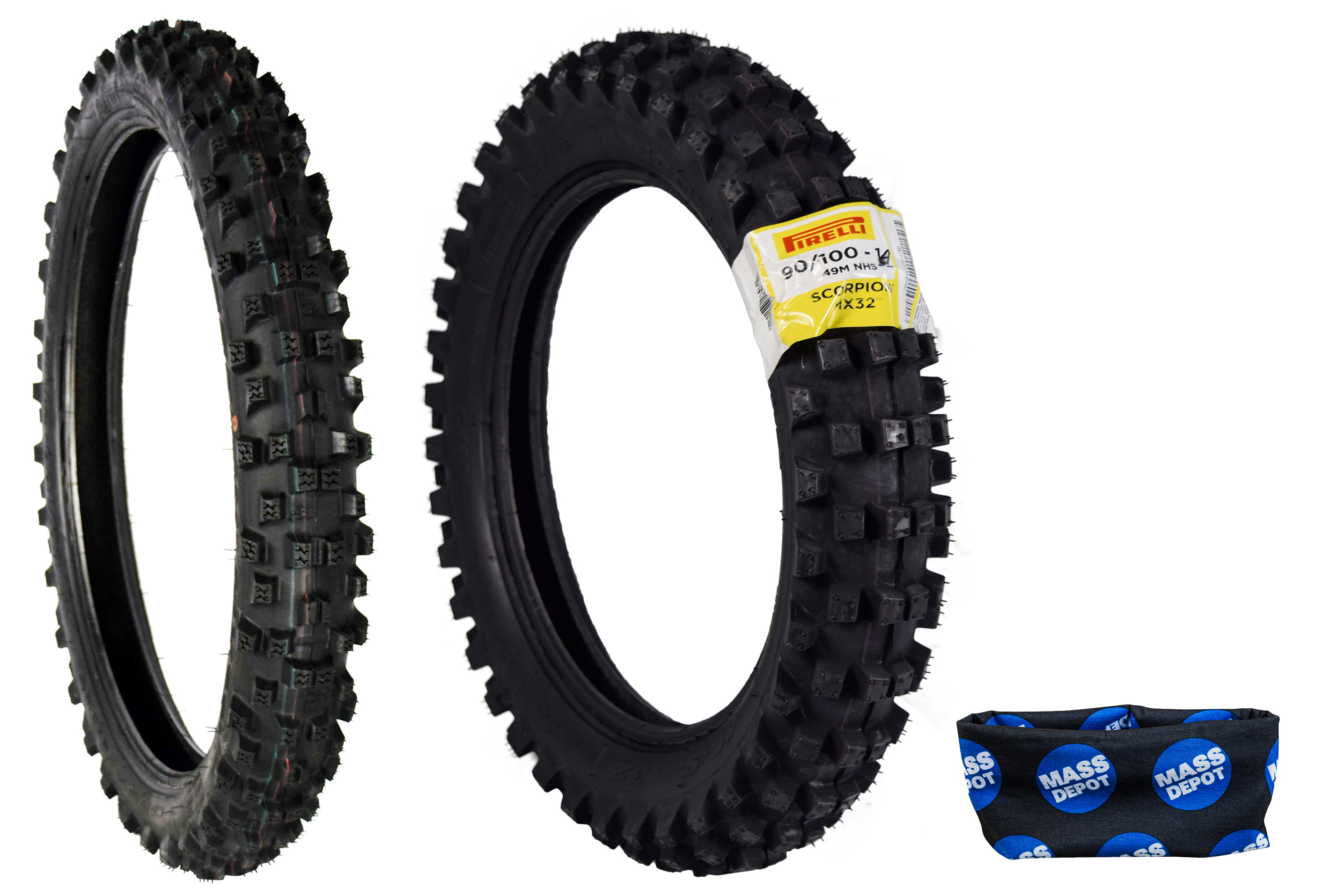 MX Motox Tyre Pirelli SCORPION MX32 120/80 -19 NHS Rear MidSoft Ducati