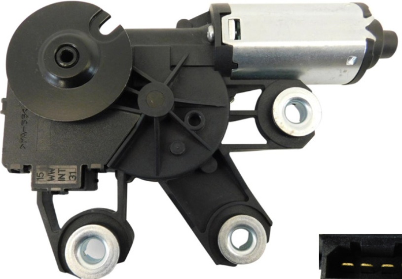 NEW VW Touareg Mk1 Rear Windscreen Wiper Motor 7L0955712C 2002-2010