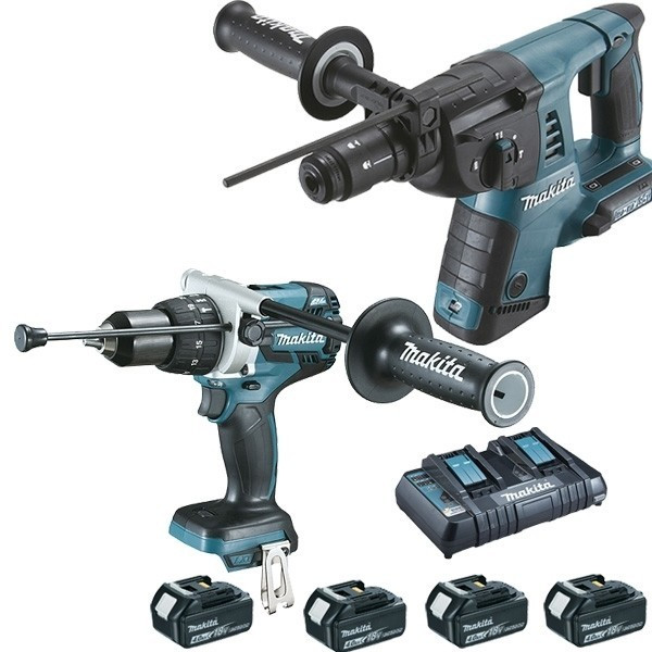 MAKITA DHR264ZJ Twin 18v 3 function hammer SDS plus